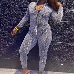 Sequin Crystal bodysuit